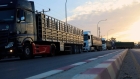 الأردن يسيّر قافلة مساعدات غذائية جديدة إلى غزة مكونة من 91 شاحنة