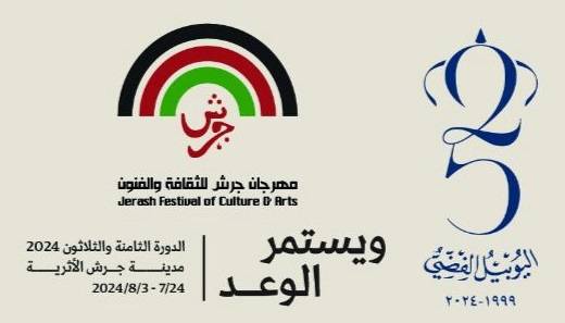 برعاية ملكية سامية.. إفتتاح مهرجان جرش بدورته 38 تحت شعار “ويستمر الوعد”