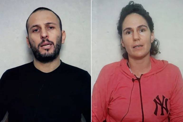 القسام تنشر تسجيلين لأسيرين إسرائيليين قبل مقتلهما