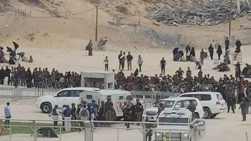 وسط تعزيزات أمنية ضخمة.. ويتكوف يصل مركز مساعدات في رفح