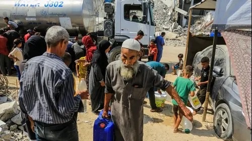 استعدادات لاحتلال مدينة غزة.. مد خط مياه من مصر وتجهيزات لاستيعاب النازحين