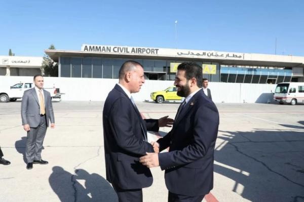 وزير الداخلية السوري يزور الأردن والفراية في استقباله