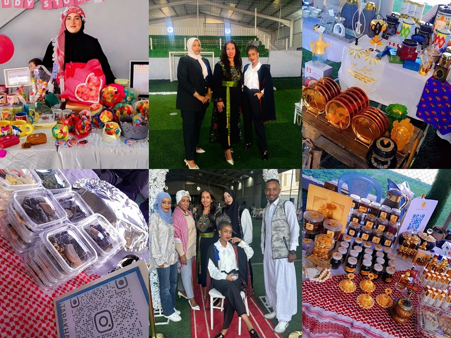 بازار شيخة البدر – أمي وأبوي يضيء سحاب بمشاريع محلية مبدعة ودعم ريادي متميز