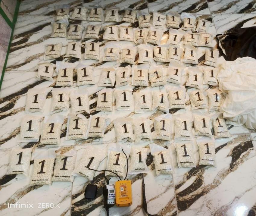 الجيش يحبط محاولتي تسلل درونز وتهريب مخدرات ببالونات موجهة.. صور