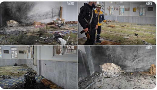 سوريا.. قتلى ومصابون جراء انفجار في مسجد بحي وادي الذهب بحمص (صور)