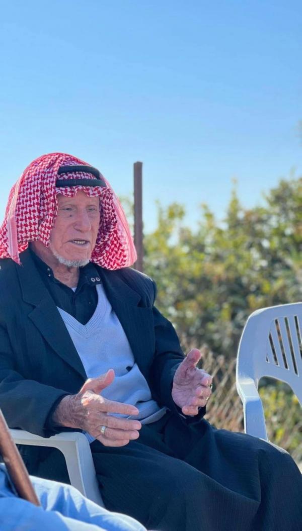 وفاة الحاج سالم الصقور أكبر معمّر في الطفيلة عن عمر ناهز 100 عام