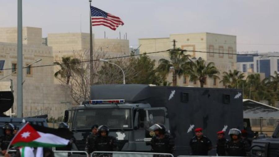 السفارة الأمريكية في الأردن تحذر المواطنين من التطورات الأمنية وتدعو لمغادرة المنطقة عند الحاجة