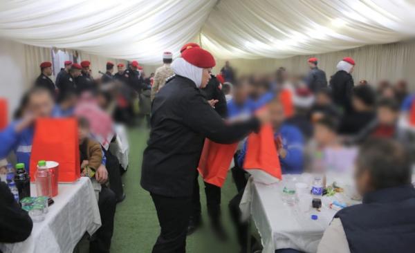 إفطار رمضاني لنزلاء مركز الإصلاح والتأهيل العسكري وذويهم