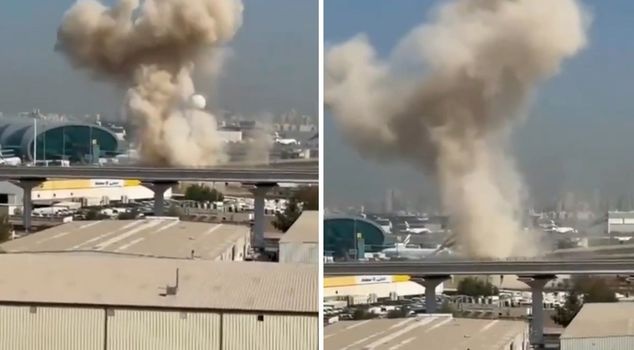 مطار دبي يعلّق الرحلات.. والسعودية تعترض عشرات المسيّرات ودوي انفجارات في بغداد