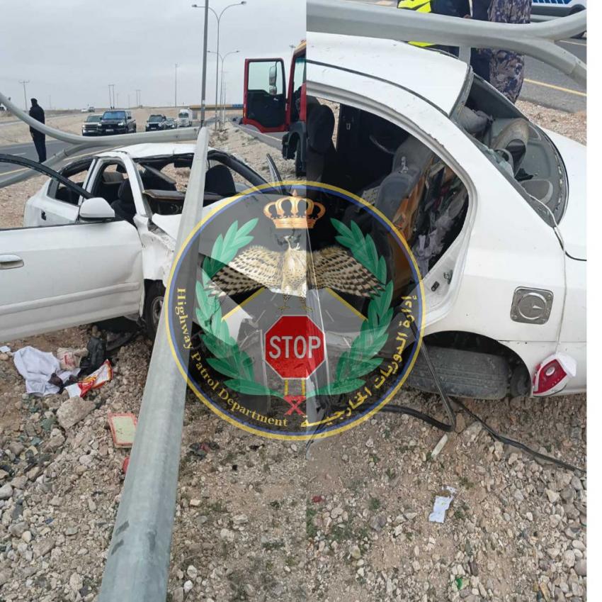 3 وفيات و4 إصابات بحادث تدهور على الصحراوي