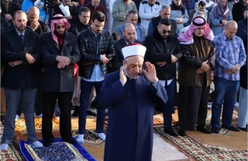 الأوقاف تلغي مصليات عيد الفطر بسبب الظروف الجوية وتقرر إقامتها في المساجد