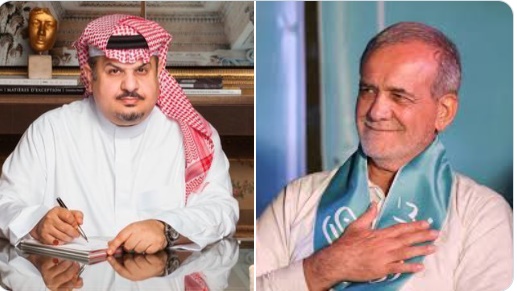 أمير سعودي يرد على رئيس إيران ورسالته بالعيد لدول الجوار إخوتنا... (شاهد)