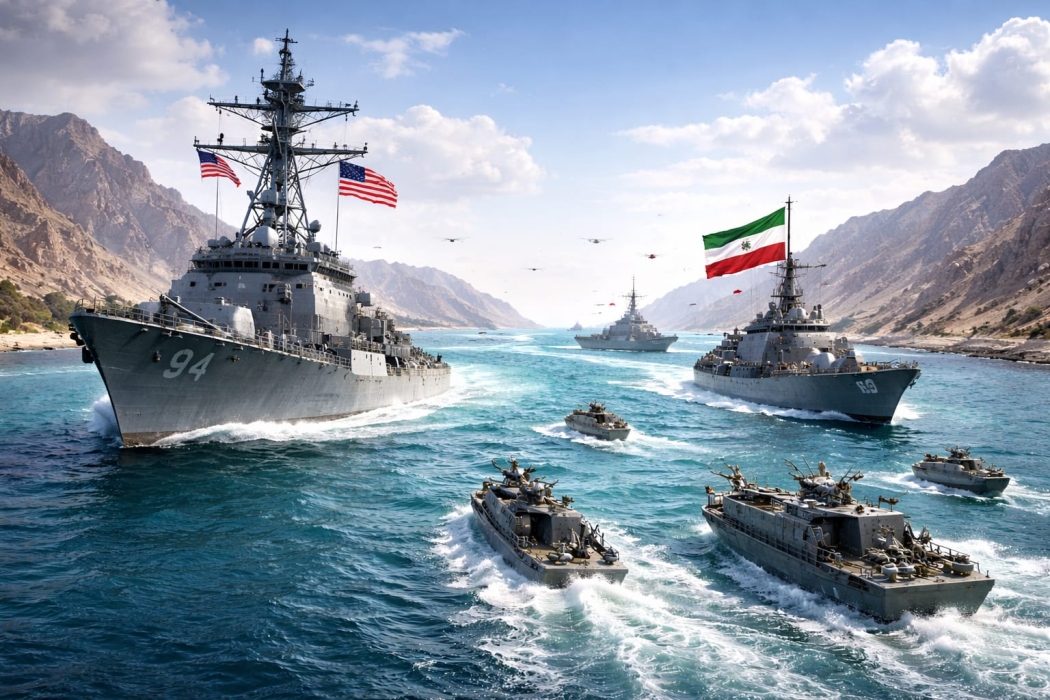 مواجهة بحرية بين القوات الأمريكية وسفينة تجارية إيرانية.. وهكذا انتهت