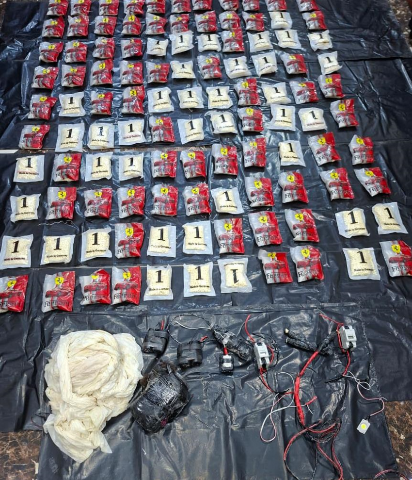 الجيش يحبط محاولة تهريب مخدرات بوسطة بالونات موجهة