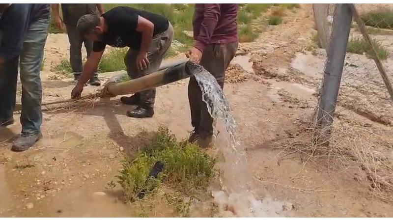 المياه: ضبط اعتداءات على خط ناقل في منطقة المغطس