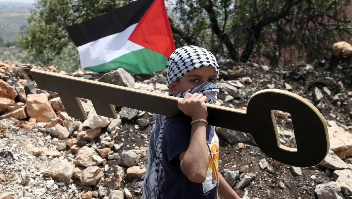 في الذكرى الـ78 للنكبة.. مسيرات ورفع أعلاما تحمل أسماء المدن والقرى الفلسطينية التي تركها الأجداد