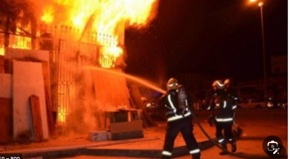 وفاة زوجان وإصابة ابنهما إثر حريق منزل في إربد.. والامن يباشر التحقيق