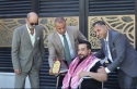 مدير تربية لواء الجامعة يكرم المعلم المتميز عبدالله الحياري