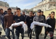 وفاة طفلتين واصابة امرأة إثر حريق اندلع في خيمة للنازحين بمواصي خان يونس.. صور